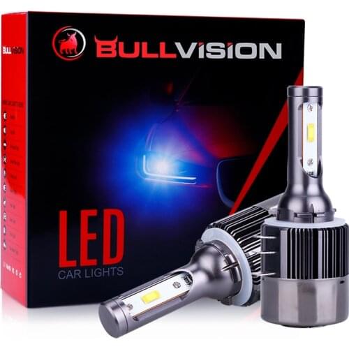 Bullvision H15 Led CSP Chip 16000lm 90W High Beam Headlights Daytimes running light 2PCS Replacement 6500K For Audi A5 A6 Q7