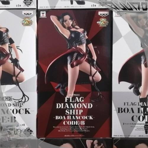 BANDAI Banpresto ONE PIECE Boa Hancock Flag Diamond Ship Anime Figure