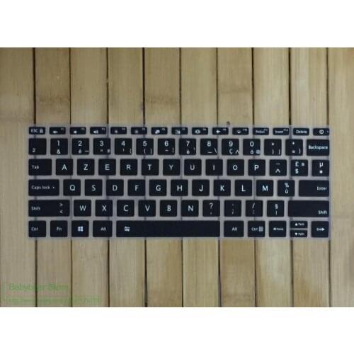 French clavier azerty Laptop Keyboard Cover Protector For Xiaomi Mi Notebook Air 12 12.5 13 13.3 Redmi book 14 Pro 15 15.6 inch