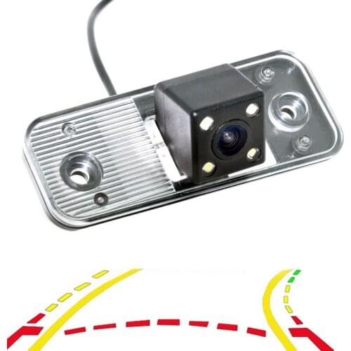 Variable Parking Line Dynamic Trajectory Tracks Car Rear View Parking Camera For Hyundai Azera Santa Fe IX45 2001-2012