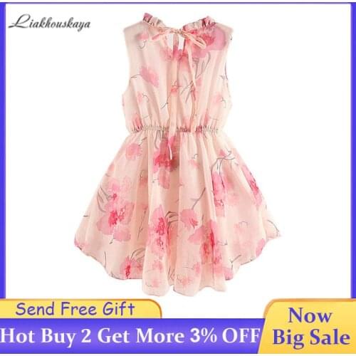 Летние платья для девочек Liakhouskaya China At AliExpress