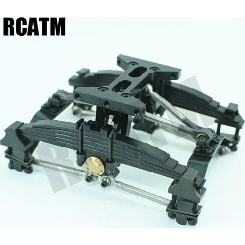 Metal Rear Suspension for 1/14 Tamiya RC Truck Trailer Tipper Scania R470 620 Actros Volvo FH16 MAN TGX DIY Part