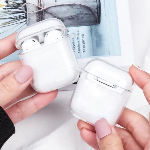 Transparent Silicone Soft TPU Case For AirPods Pro Air Pods 2 1 Clear Silicone Earphone Jelly Case Ultra Thin Cover Fundas