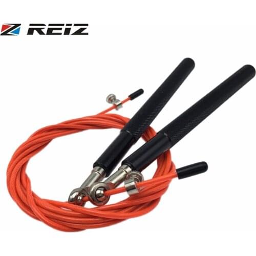 REIZ 3 Meters Metal Ball Bearing Adjustable Exercise Training Speed Jump Rope Sport Skipping Fitness Equipment Home Gym