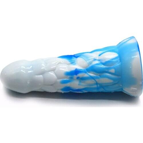 Silicone Ass Plug Squama Shape Friction Anal Dildo Mix Pure Color Sex Products For Couples Butt Plug Flirting Masturbate Massage