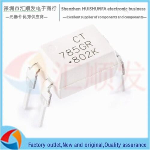 Brand new original CT785GR DIP-4 compatible TLP785 phototransistor output photocoupler chip