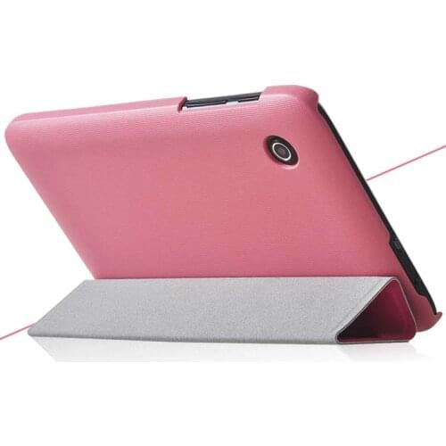 Slim 3-Folder Stand PU Leather Case Flip Business Book Funda Cover For Lenovo Tab A7-30 A3300 A3300-T A3300-HV 7 inch Tablet