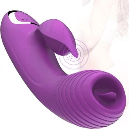 Vibrator Sex Toy Clitoris G-spot Massager Silicone Dildo Vaginal Masturbator Female Adult Products For 18 Oral Sex Cunnilingus