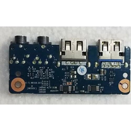 WSSFARR for Clevo K610C K650D k590C K570N K640E W650E W650S M510A G150M USB BOARD 6-71-W650B-D07