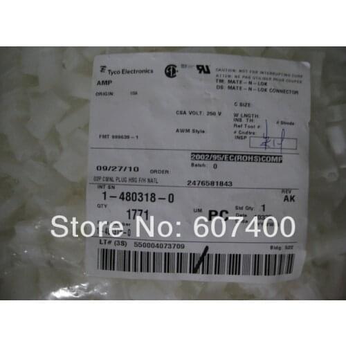 1-480318-0 CONN PLUG 2 POS MATE-N-LOK TYCO housings TE AMP housings connectors terminals 100% new and original parts