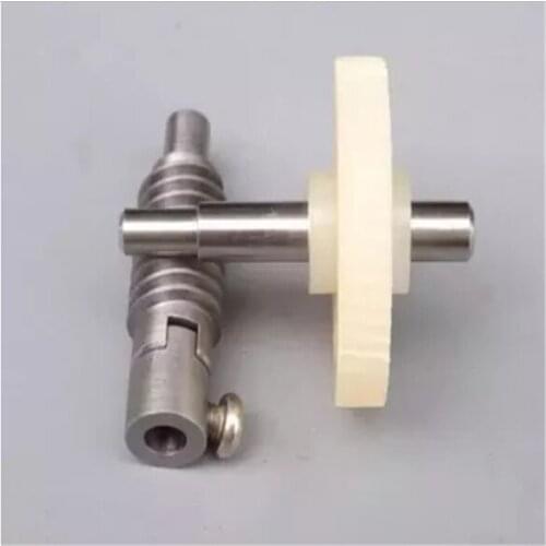 1Set Plastic Worm Reduction Gear Set Metal Wheel Speed Reducer Gearset For DIY Accessory Tool Parts