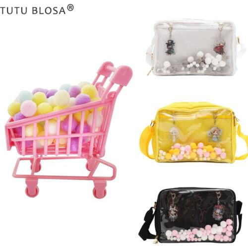 Blending Hairball Ita Bag Accessories Decorative Wool Ball Girls Self-Decorated Personality Parcel Women Sweet Decorations H313