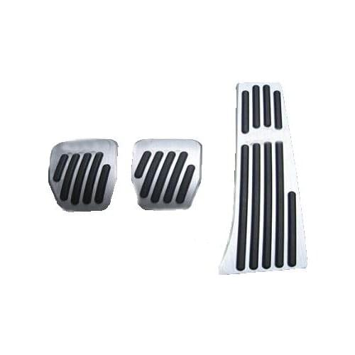 Accessories No-slips!Car Fuel Coche Brake Pedal Plate MT Pedal Brake Gas Clutch FOR F20 F21 F22 F30 F34 F32 F33 F36 for M logo