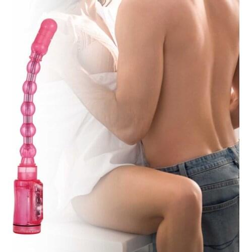 OLO Anal Plug Max Pleasure Easy to Clean ABS Butt Beads 12 Frequency Vibration Penis Delay Ring Massage Vibrator Sex Toys