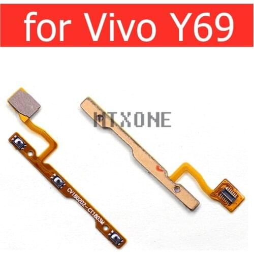 For Vivo Y69 Power Volume Side Key button Flex Cable for Vivo Y69 On Off Switch Flex Cable Replacement Repair Parts