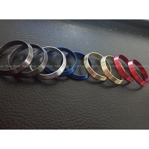 Decorative ring Trim ring for fishing rod Reel Seat /winding check DIY Fishing Rod aluminum part Repair components