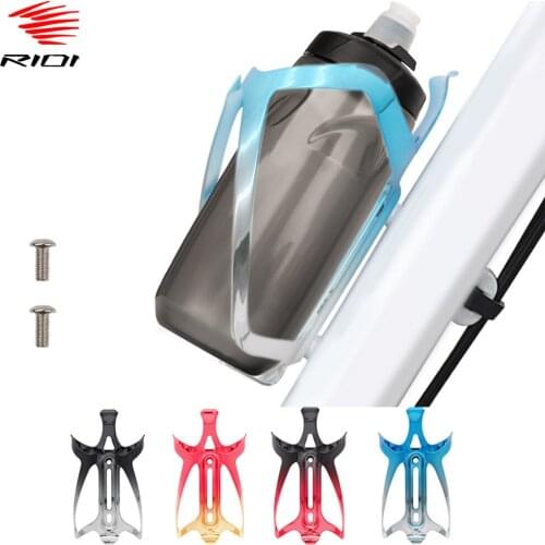 RION Mountain Bike Bicycle Drink Water Bottle Holder Stand Cycling Cage Road MTB Bicycle Accessories Aluminum Alloy lightweight