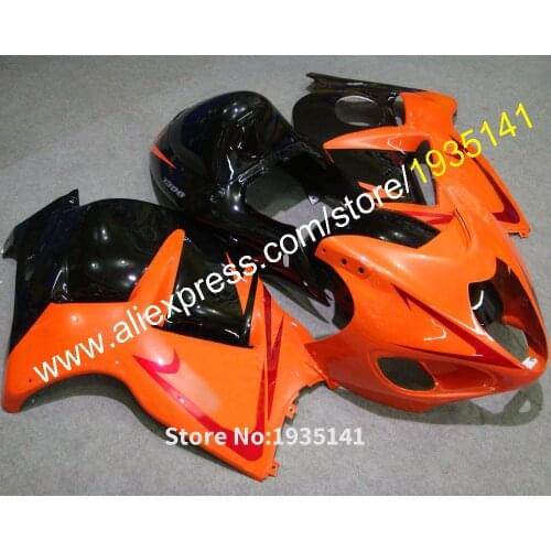 Fairing Kit For Suzuki GSXR1300 1999-2007 GSX R 1300 GSX-R 1300 Body Kit Orange Black ABS Motorcycle Fairing (Injection molding)