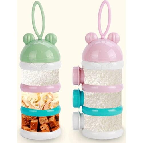 Legendog Dog Cat Travel Bowl Portable 3 Layers Food Container Pet Travel Food Dispenser Pet Feeders Pet Feeding Stuff