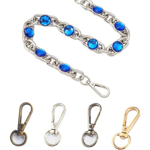 10 pcs Metal Bags Buckle Lobster Clasps Collar Buckle Hardware Carabiner Strap bag clasps Lobster Swivel Trigger Clips Snap Hook