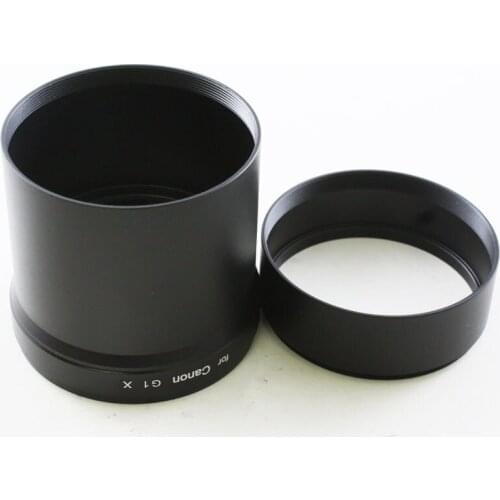Metal 58mm 58 mm filter mount Lens Adapter Tube Ring for canon PowerShot G1X G1 X camera