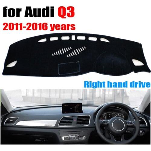 Car dashboard cover mat for Audi Q3 2011-2016 years Right hand drive dashmat pad dash covers auto dashboard accessories