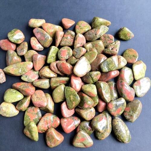 Natural unakite Stone Healing Reiki Crystal Chakra Home Decor Garden Flower Decorative Irregular Stone