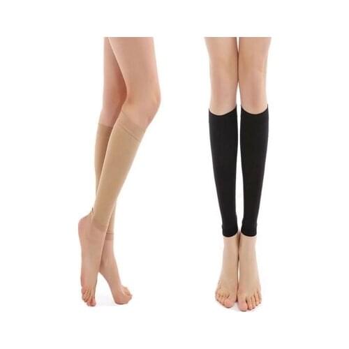 1 pair 480D Pressure Socks Varicose Veins Treatment Slimming leg socks elastic thin socks Calf Shaping support