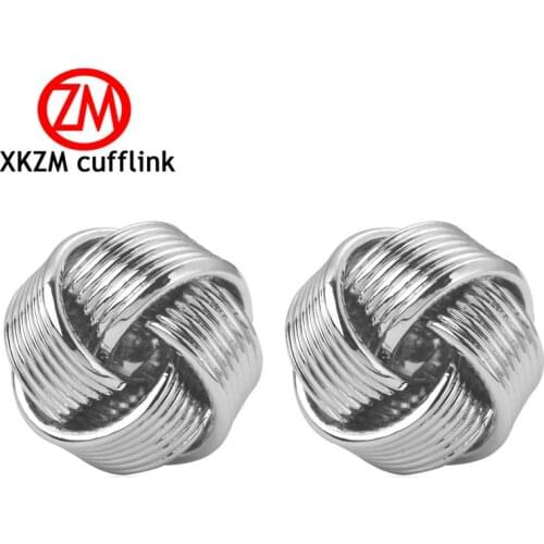 New arrival Luxury shirt Multi strand twist cufflink for mens Brand cuff buttons cuff links High Quality abotoaduras Jewelry