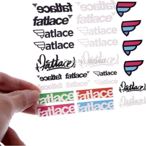 New Car Styling Creative Auto Vinyl Sticker Set Car Bumper Whole Body Decal Decorative Vinyl Set for Fatlace Hellaflush Sport