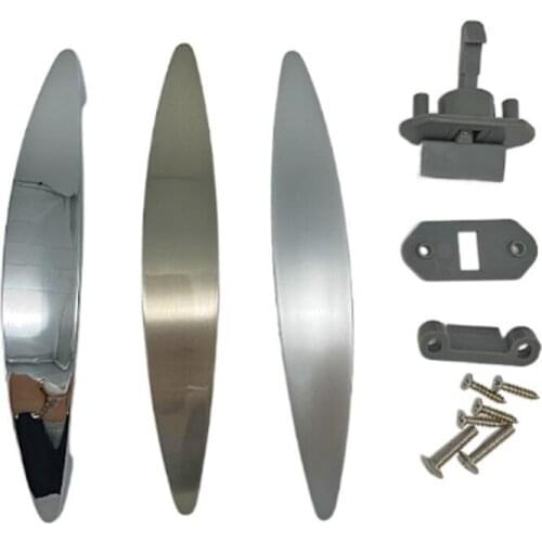 RV Cabinet Knob Multipurpose Push Handle Cupboard Grasp Handle Drawer Metal Doorknob Car RV Boat Toilet Door Hardware Handle