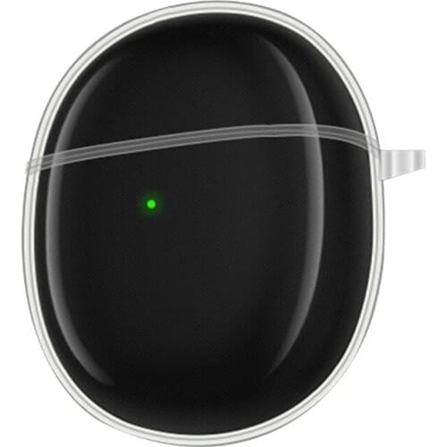 Y4UE Compatible with-OPPO Enco Play Earbuds Charging Case Soft Transparent TPU