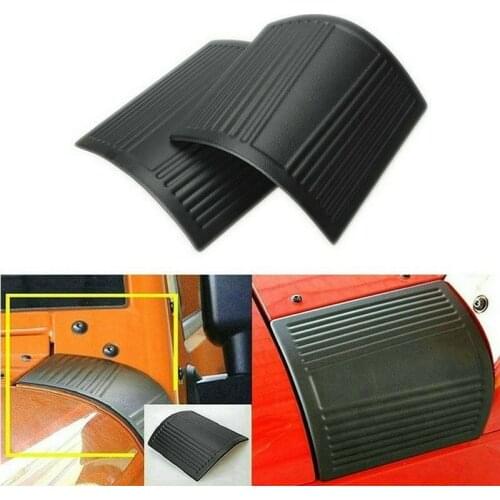 Pair Cowl Body Armor Side Cowl Cover for 2007-2017 for Jeep Wrangler JK Unlimited Black