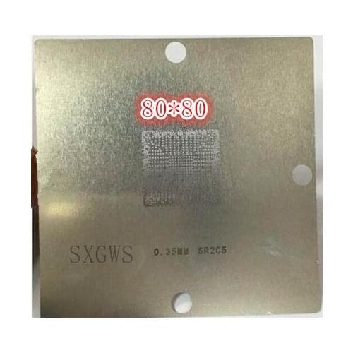 1pcs 80*80mm 90mmx90mm SR2C3 SR2C4 SR2C5 SR2C9 SR2CA SR2CC SR2CE SR2C7 BGA Stencil Template 0.35MM