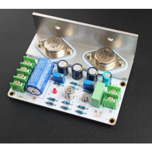 1Pcs JLH 1969 Class A HIFI Amplifier Board MOT/2N3055 Golden Quality PCB DIY Kit