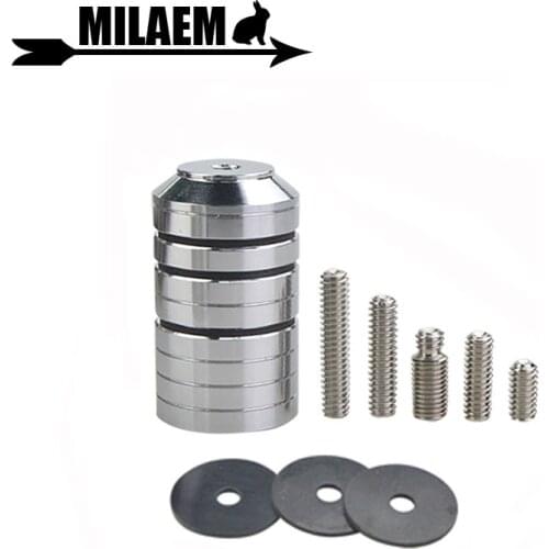 1pc Archery Bow Stabilizer Weight Balance Stabilizer Stainless Steel Balance Bar Counterweight Compound Bow Shooting Accessories