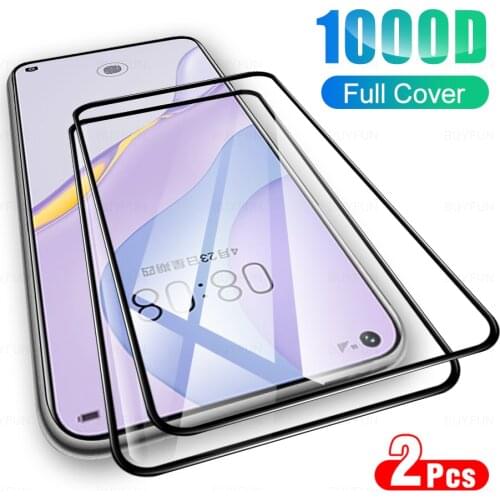 2pcs Tempered Protector Glass For Huawei Nova 7 6 5 3 Pro Se 7i 5y 5z 3i E I T Z On Hawei Nova7 7Se Protective Screen Cover Film