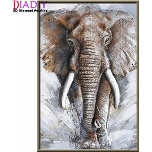 5D Diamond Painting Animals Horse Diamond Mosaic Tiger Lion DIY Full Round Diamond Embroidery Cross Stitch Rhinestone Art