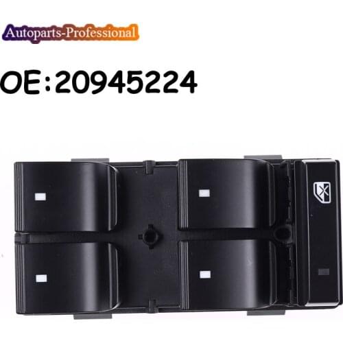 Car accessories 20945224 For 2007-2016 G MC Acadia Red Light Electric Power Master Window Switch