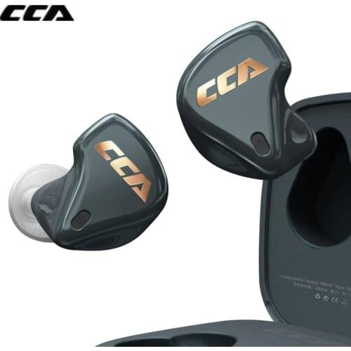 CCA CX4 1BA+1DD Hybrid TWS Bluetooth 5.0 Wireless Earbuds Earphone Headset Noise Cancelling Touch Control CCA C10 PRO CA16 VX