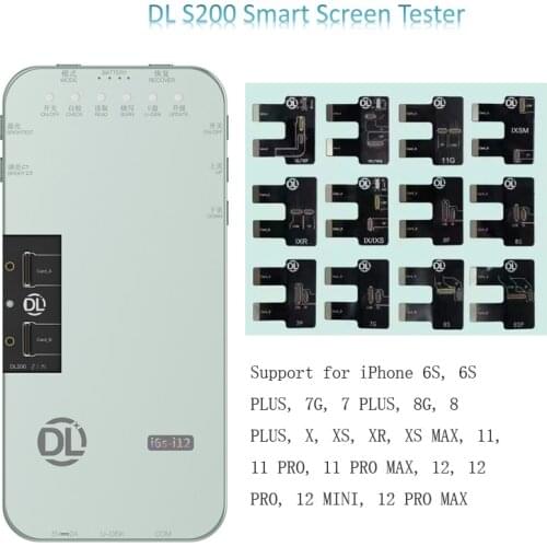 DL200 17 in 1 LCD Display Tester For iPhone 12mini 12 Pro MAX 11 X Xs XR 6s 7 8 And Plus True Tone Light Sensor LCD Tester