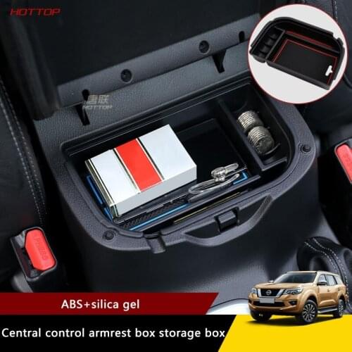 For Nissan Terra Interior Modification Armrest Box Storage Box Storage Box Decoration Modification Parts Central Storage Box