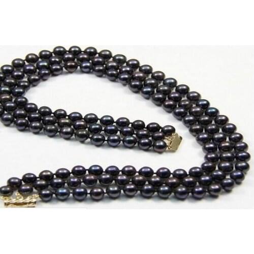 Fine jewelry 50"11-12 mm Gray Coin Freshwater Pearl Necklace free shipping