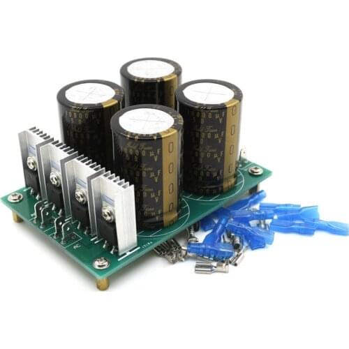 HPO Audio amplifier power supply board 30A Nichicon Type I 10000uF 50V X4 Diode Rectifier Filter