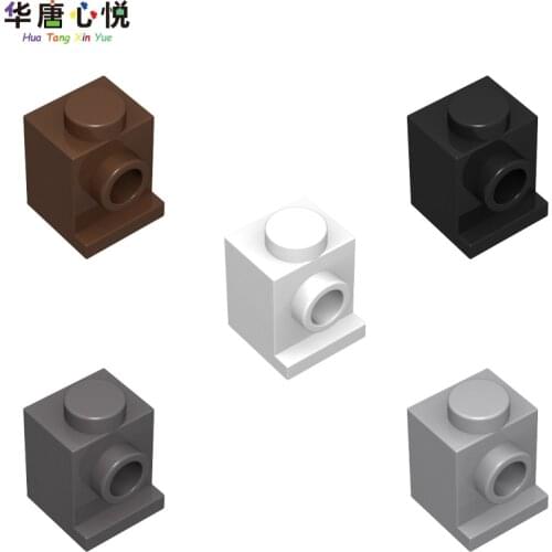 MOC 4070 High-Tech Bricks Accessories 1x1 Side Shrink Bump Brick 20 PCS Building Blocks Kid Gift Educational Toy Technical Model