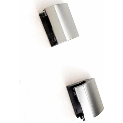 For Dell Inspiron 15R-5521 15R-5537 Left & Right Set LCD Hinges Covers Silver