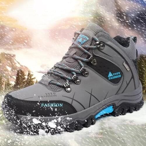 New Motorcycle Boots Waterproof Men Winter Boots Moto Boots PU Leather Motorcycle Shoes Motorbike Biker Riding Boots Ankle Shoes