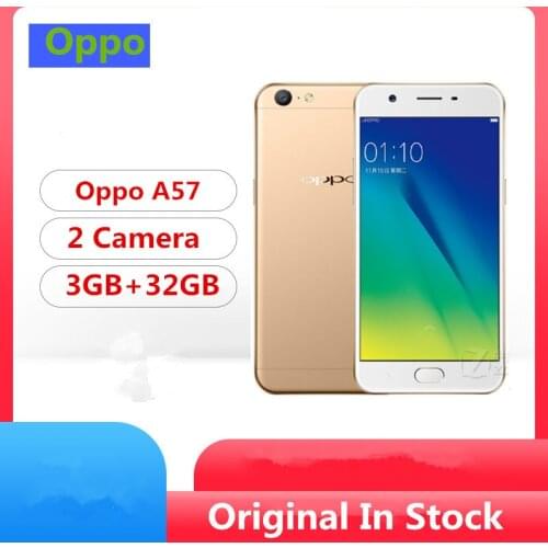 International Rom Oppo A57 4G LTE Cell Phone Snapdragon 435 Android 6.0 5.2" IPS 1280x720 3GB RAM 32GB ROM 16.0MP Fingerprint
