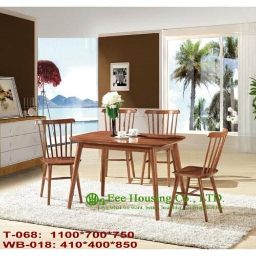 T-068,WB-018 Solid wood table and chair, Solid Wood Home furniture Factory In China,Dining room furniture solid wood table&chair