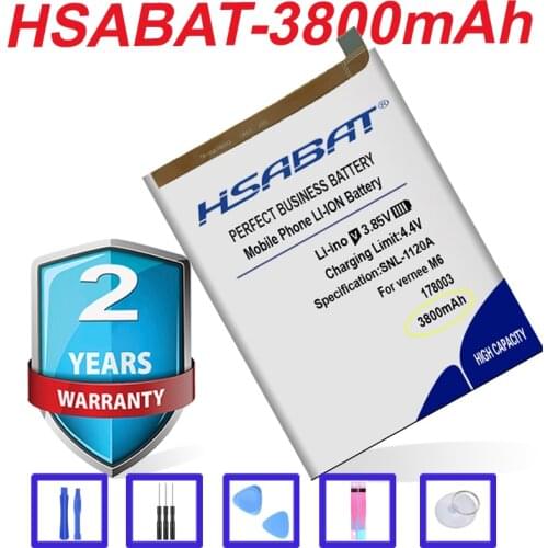 Top Brand 100% New 3800mAh 178003 Battery for Vernee M6 in stock